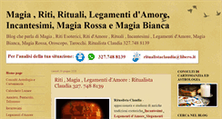 Desktop Screenshot of magiaritilegamenti.com